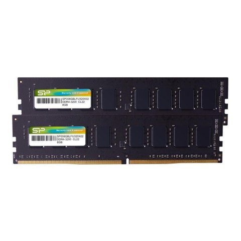 Silicon Power Pamięć DDR4 Silicon Power 16GB (2x8GB) 3200MHz CL22 1,2V