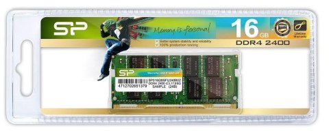 Silicon Power Pamięć SODIMM DDR4 Silicon Power 16GB (1x16GB) 2400MHz CL17 1,2V