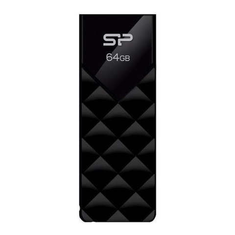 Silicon Power Pendrive Silicon Power 64GB 2.0 Ultima U03 Diamond Cut Black