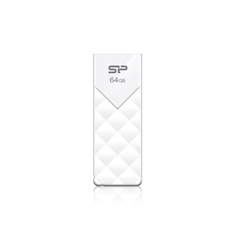 Silicon Power Pendrive Silicon Power 64GB USB 2.0 Ultima U03 Diamond Cut LUX White