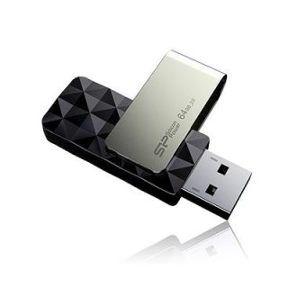 Silicon Power Pendrive Silicon Power 64GB USB 3.0 Blaze B30 Black