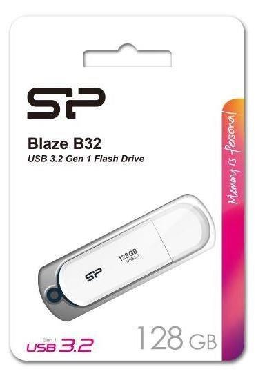 Silicon Power Pendrive Silicon Power Blaze B03 128GB USB 3.2 White