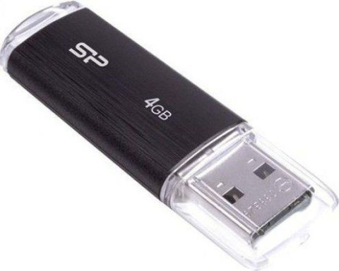 Silicon Power Pendrive Silicon Power ULTIMA U02 4GB 2.0 black plastic