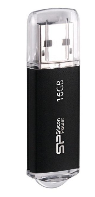 Silicon Power Pendrive Silicon Power Ultima II M01 16GB USB 2.0 kolor czarny ALU