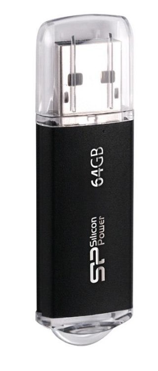 Silicon Power Pendrive Silicon Power Ultima II M01 64GB USB 2.0 kolor czarny ALU