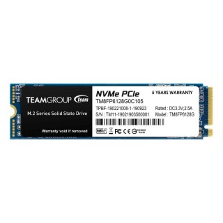 Team Group Dysk SSD Team Group MP33 128GB M.2 2280 PCIe (1500/500)