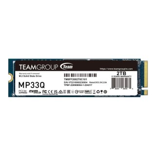 Team Group Dysk SSD Team Group MP33Q 2TB M.2 PCIe NVMe Gen3 x4 2280 (2900/1850) QLC