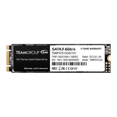 Team Group Dysk SSD Team Group MS30 512GB M.2 SATAIII 2280 (530/430 MB/s)