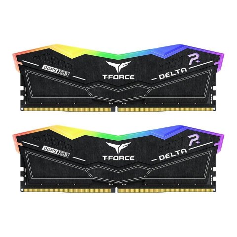 Team Group Pamięć DDR5 Team Group T-FORCE DELTA RGB 16GB (2x8GB) 5200MHz CL40 1,25V Czarna