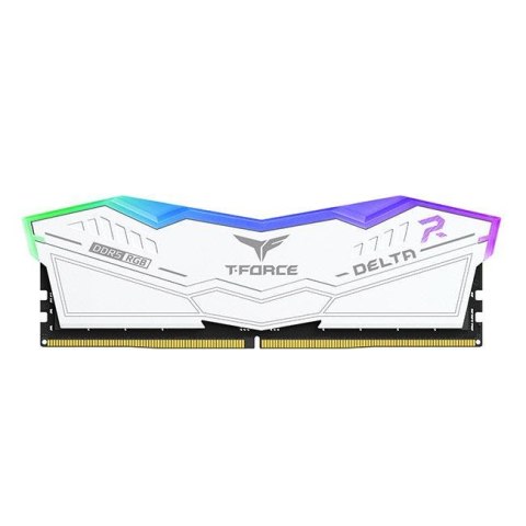 Team Group Pamięć DDR5 Team Group T-FORCE DELTA RGB 32GB (2x16GB) 6000MHz CL38 1,25V Biała
