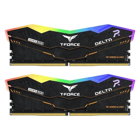 Team Group Pamięć DDR5 Team Group T-FORCE DELTA TUF RGB 32GB (2x16GB) 5600MHz CL36 1,2V