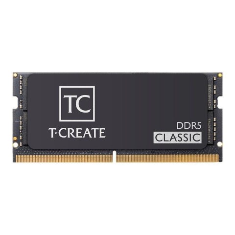 Team Group Pamięć SODIMM DDR5 Team Group T-Create Classic 32GB (1x32GB) 5200MHz CL42 1,1V