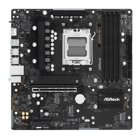 ASRock Płyta ASRock A620AM Pro-A /AMD A620/DDR5/SATA3/M.2/USB3.0/PCIe4.0/AM5/mATX
