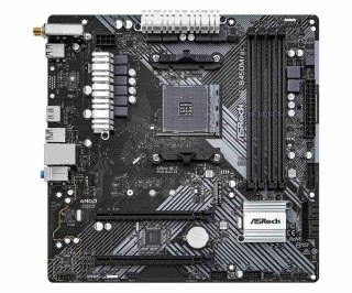 ASRock Płyta ASRock B450M/AC R2.0 /AMD B450/DDR4/SATA3/M.2/USB3.0/PCIe3.0/WiFi/BT/AM4/mATX