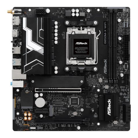 ASRock Płyta ASRock B850M-X WIFI R2.0 /AMD B850/DDR5/SATA3/M.2/USB3.0/WiFi/BT/PCIe5.0/AM5/mATX