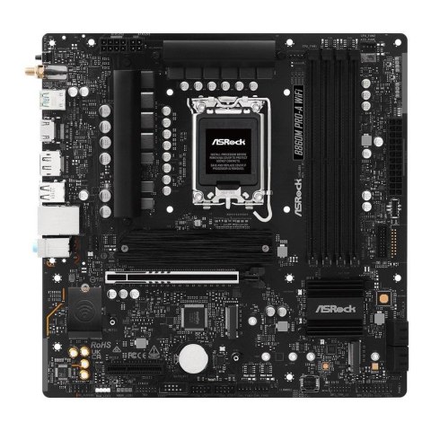 ASRock Płyta ASRock B860M Pro-A WiFi /B860/DDR5/SATA3/M.2/USB3.2/WiFi/BT/PCIe5.0/s.1851/M-ATX