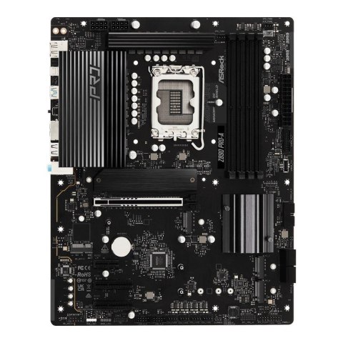 ASRock Płyta ASRock Z890 PRO-A /Z890/DDR5/SATA3/M.2/TB4/PCIe5.0/s.1851/ATX