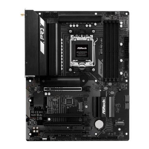 ASRock Płyta ASrock X870 PRO-A WIFI /AMD X870/DDR5/SATA3/M.2/USB4/WiFi/BT/PCIe5.0/AM5/ATX