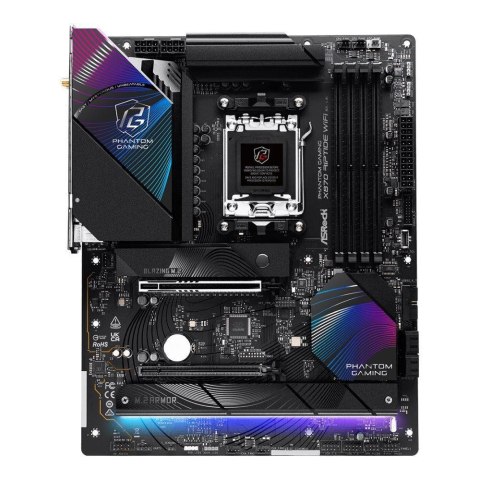 ASRock Płyta ASrock X870 RIPTIDE WIFI /AMD X870/DDR5/SATA3/M.2/USB4/PCIe5.0/AM5/ATX