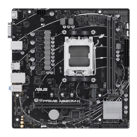 Asus Płyta Asus PRIME A620M-K /AMD A620/DDR5/SATA3/M.2/USB3.0/PCIe4.0/AM5/mATX