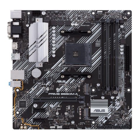 Asus Płyta Asus PRIME B550M-A/CSM /AMD B550/DDR4/SATA3/M.2/USB3.1/PCIe4.0/AM4/mATX