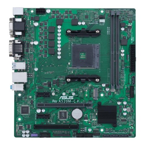 Asus Płyta Asus PRO A520M-C II/CSM /AMD A520/SATA3/M.2/USB3.0/PCIe3.0/AM4/mATX