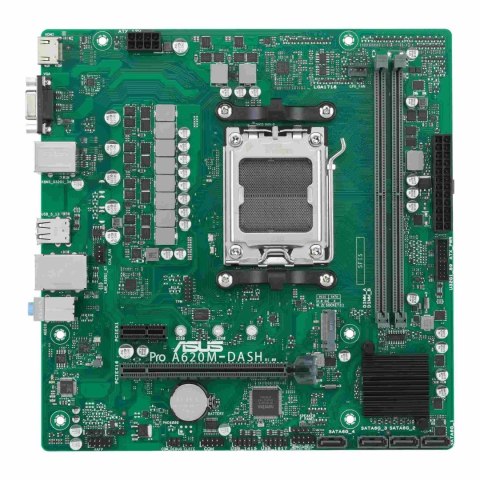 Asus Płyta Asus PRO A620M-DASH-CSM /AMD A620/DDR5/SATA3/M.2/USB3.0/PCIe4.0/AM5/mATX