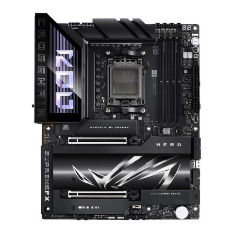 Asus Płyta Asus ROG CROSSHAIR X870E HERO /AMD X870/DDR5/SATA3/M.2/USB4/WiFi/BT/PCIE5.0/AM5/ATX
