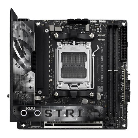Asus Płyta Asus ROG STRIX X870-I GAMING WIFI /AMD X870/DDR5/SATA3/M.2/WiFi/BT/PCIe5.0/AM5/mITX