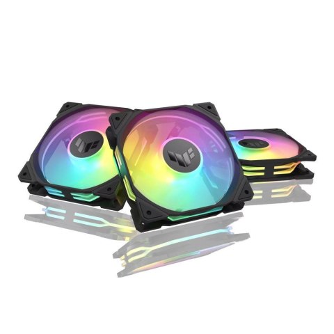 Asus Wentylator Asus TUF GAMING TR120 FAN ARGB BLACK 3IN1 120mm PWM