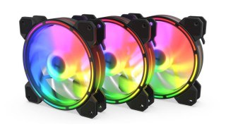 COOLING.PL Wentylator KRUX Lunar ARGB 120 mm 3xpack