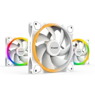 LISTAN GMBH Wentylator be quiet! Light Wings White 120mm PWM Triple Pack