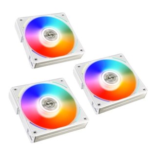 Lian Li Wentylator Lian Li UNI FAN AL120 RGB PWM 120mm biały Triple Pack incl. Controller