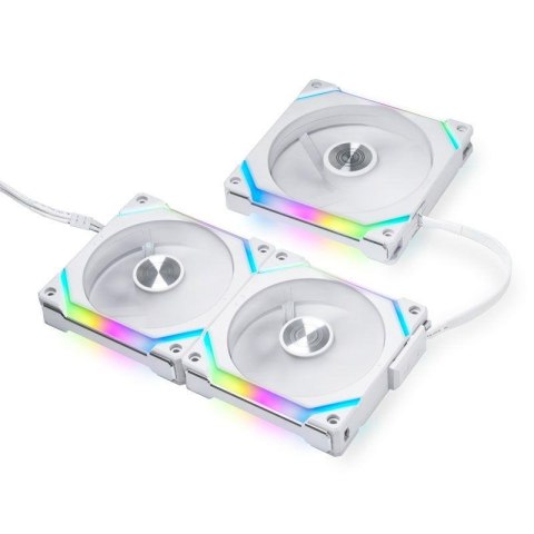 Lian Li Wentylator Lian Li UNI FAN SL120 V2 RGB PWM 120mm biały Triple Pack incl. Controller