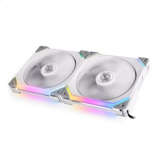 Lian Li Wentylator Lian Li UNI FAN SL140 RGB PWM 140mm biały Double Pack incl. controller