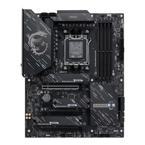 MSI Płyta MSI X870E GAMING PLUS WIFI /AMD X870/DDR5/SATA3/M.2/USB4/WiFi/BT/PCIe5.0/AM5/ATX