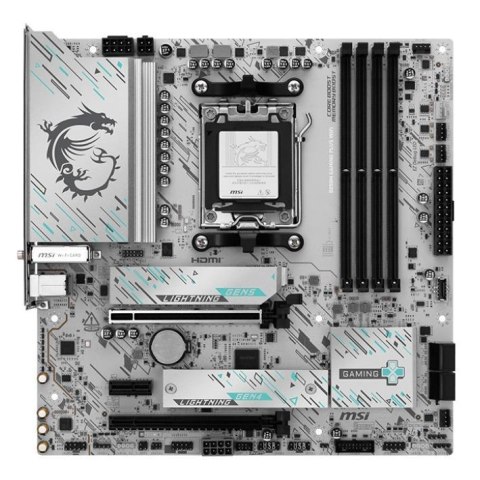 MSI Płyta MSI B850M GAMING PLUS WIFI /AMD B850/DDR5/SATA3/M.2/USB3.1/WiFi/BT/PCIe5.0/AM5/mATX