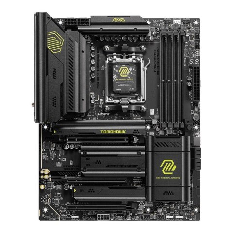 MSI Płyta MSI MAG X870 TOMAHAWK WIFI /AMD X870/DDR5/SATA3/M.2/USB4/WiFi/BT/PCIe5.0/AM5/ATX