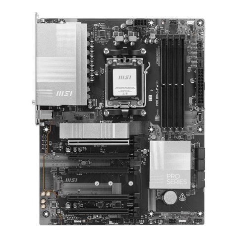 MSI Płyta MSI PRO B840-P WIFI /AMD B840/DDR5/SATA3/M.2/USB3.1/WiFi/BT/PCIe4.0/AM5/ATX