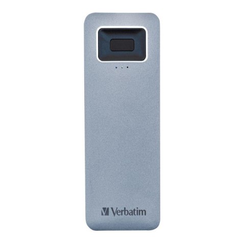 Verbatim Dysk SSD zewnętrzny Verbatim Executive Fingerprint Secure 1TB USB 3.0 Type-C szary