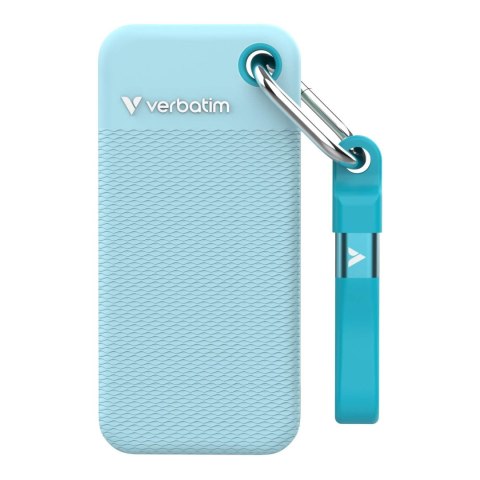 Verbatim Dysk SSD zewnętrzny Verbatim Pocket 1TB USB-C 3.2 Gen 2 niebieski