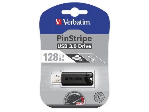 Verbatim Pendrive Verbatim 128GB PinStripe USB 3.0