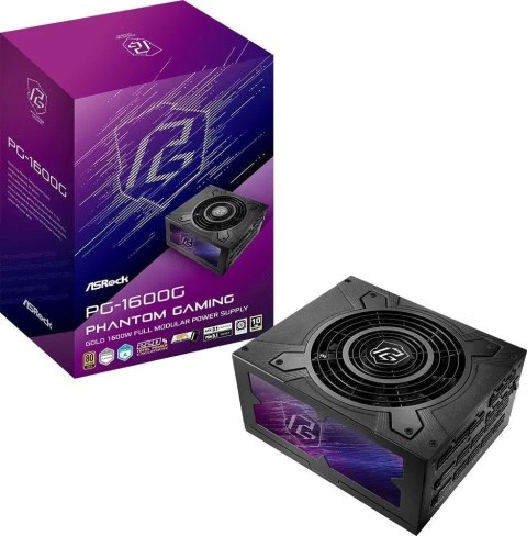 Asrock Zasilacz ASRock PHANTOM GAMING 1600W 80 Plus Gold
