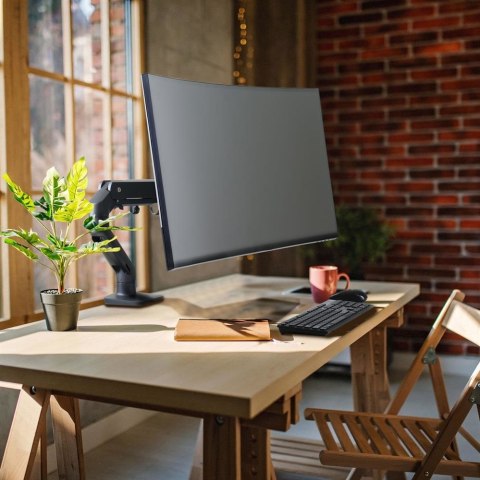 Ergotron Uchwyt biurkowy monitora Ergotron HX 9-19 kg TILT