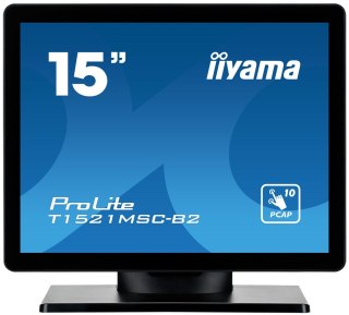 IIYAMA Monitor dotykowy T1521MSC-B2 15 cali PCAP bezel free front