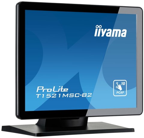 IIYAMA Monitor dotykowy T1521MSC-B2 15 cali PCAP bezel free front