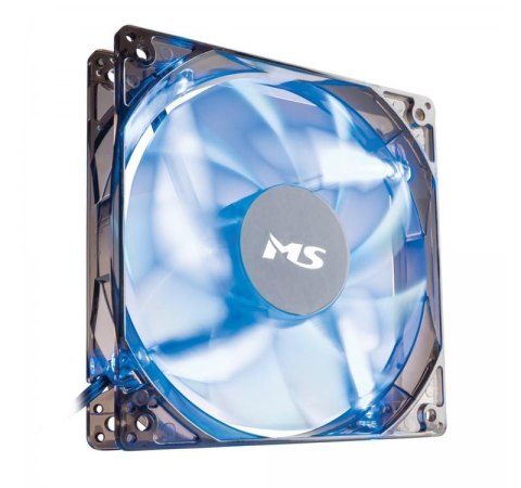 MS Wentylator MS FREEZE L122 12 CM niebieski