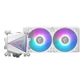 MSI Chłodzenie wodne MSI MAG CORELIQUID I240 WHITE ARGB 2x120mm