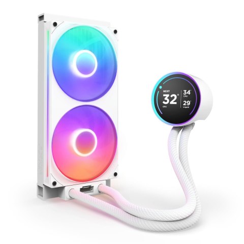 NZXT Chłodzenie wodne NZXT Kraken Elite 280 RGB V2 LCD białe