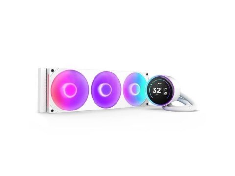 NZXT Chłodzenie wodne NZXT Kraken Elite 360 RGB V2 LCD białe